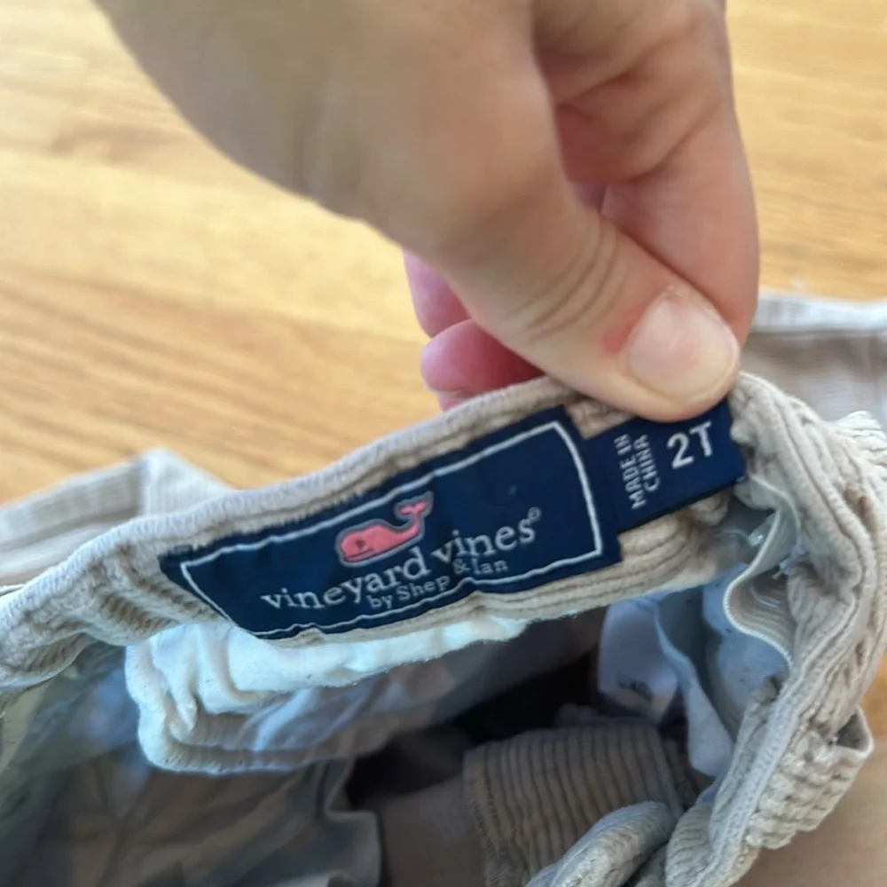 Vineyard vines boys courderoys